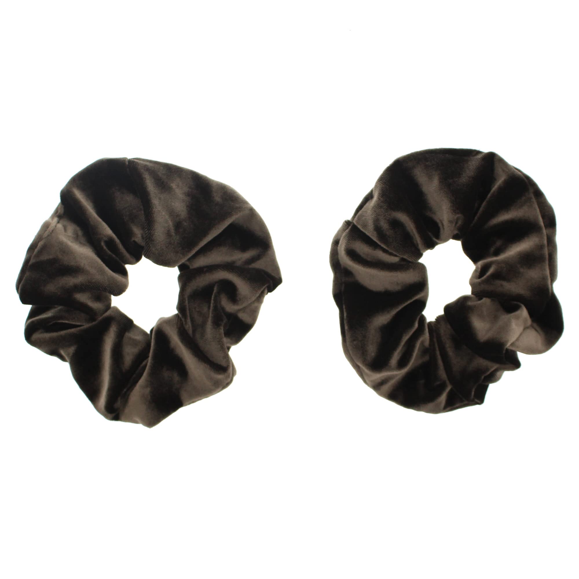 Zac's Alter Ego Pair of Luxurious Velvet Hair Scrunchies - Variety of Colours
