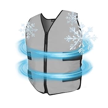 新品　未使用品　冷却ベスト 水冷 吸水 保冷服 物理冷却 熱中症 猛暑対策 Amazon | [WORLD-BIO] 空調作業服 水冷服 冷却ベスト 水冷ベスト