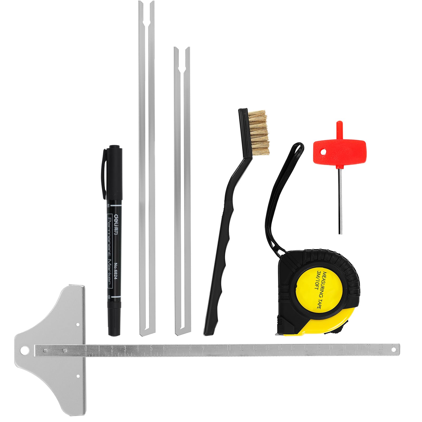 MSW piepschuimsnijder, 150 W tot 500 °C tot 200 mm, met uitgebreide accessoires, warmdraadsnijder, styrocutter, piepschuimsnijder, thermozaag
