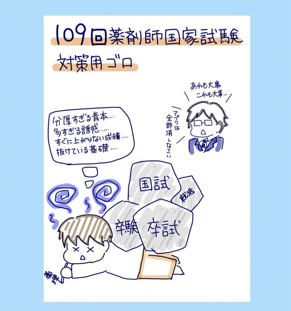 Amazon.co.jp: 薬剤師国家試験 ゴロ 薬学部 109回 青本 : 産業