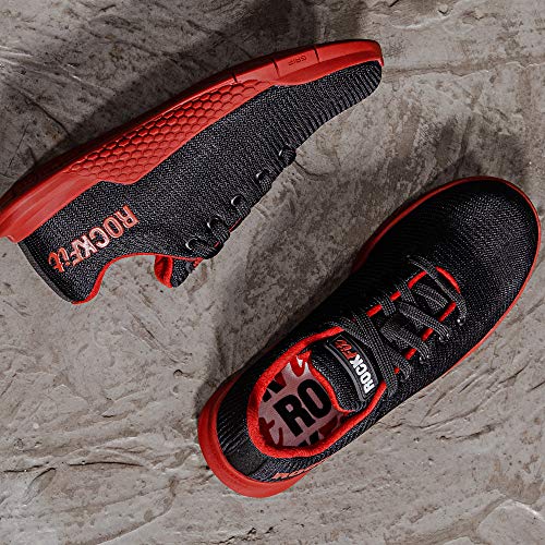 BOTA DE TREINO ROCK FIT PRESS EM COURO PRETO (36)