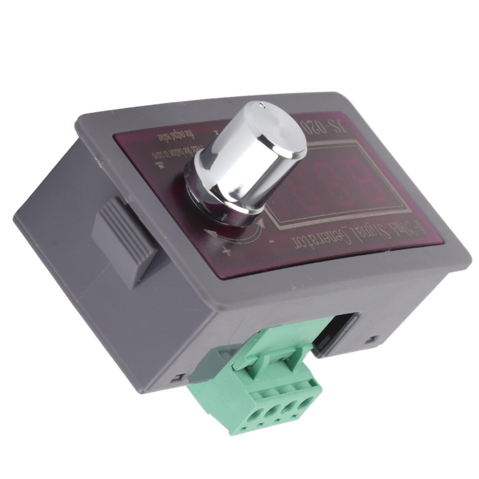 4-20mA Generator, LED Display Current Voltage Simulator with Calibration Potentiometers, Tuning Modes, for Valve Adjustment, PLC Debugging