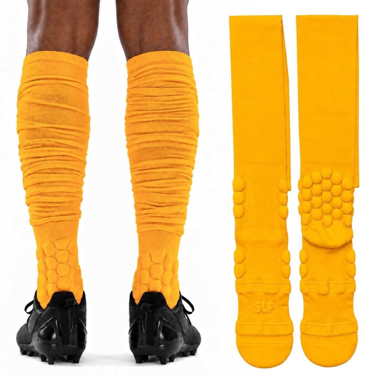 SLEEFS Padded Football Socks for Anti-Blister and Cleat-Ready Fit