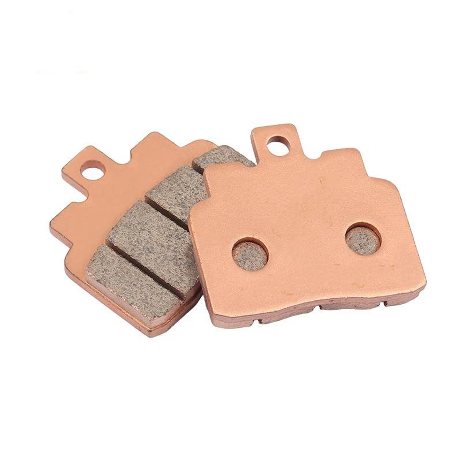 Pastillas De Freno Motocicleta Pastillas De Freno Delanteras Y Traseras para Motocicleta para Benda BD 300 BD300 para ASURA400 BD400-3 Rock BD300-15 TCS Cobre Sinterizado(2pcs Rear)