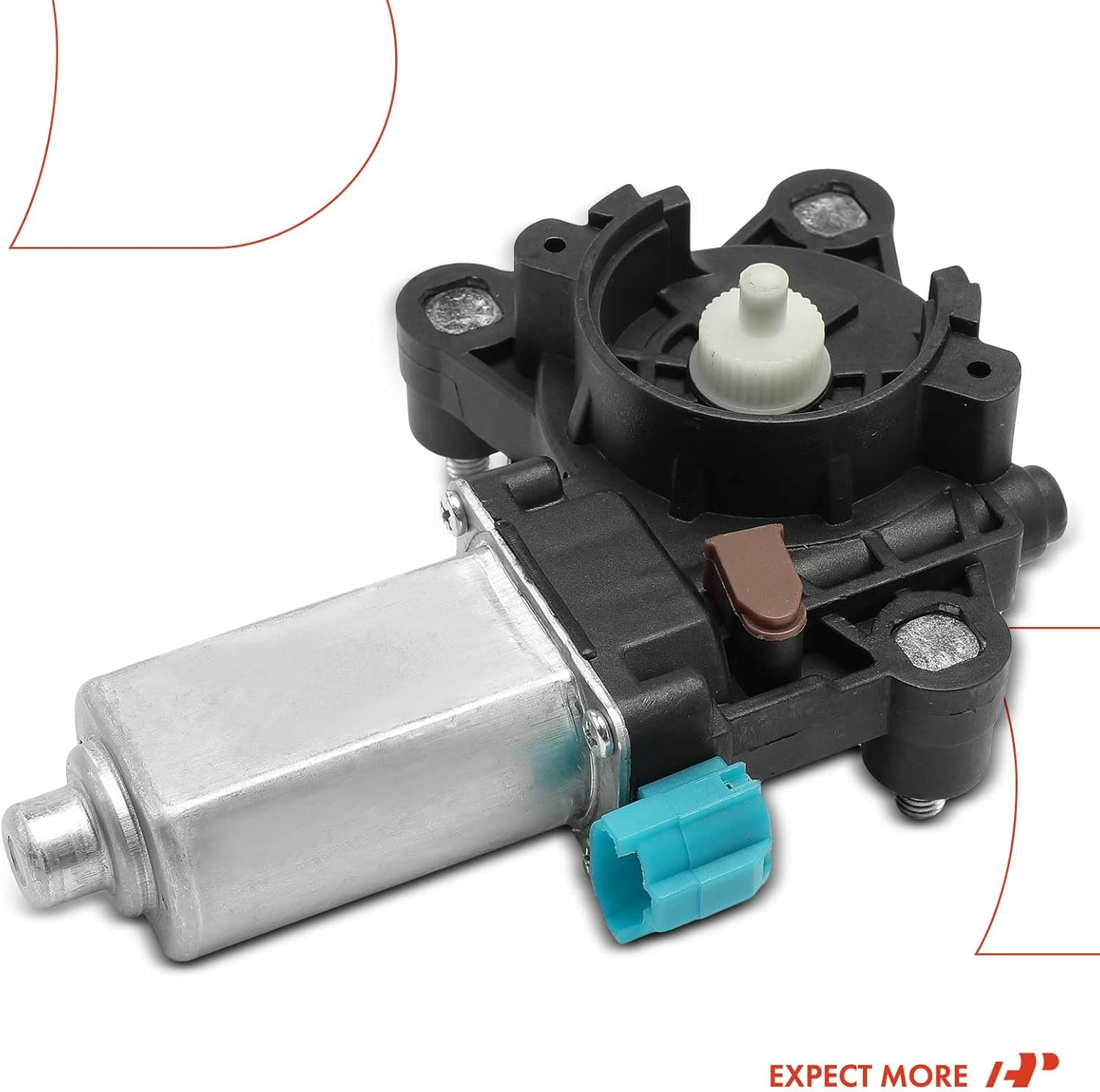 A-Premium Power Window Lift Motor Compatible with Hyundai Tiburon 2003-2008, Front Right Passenger Side