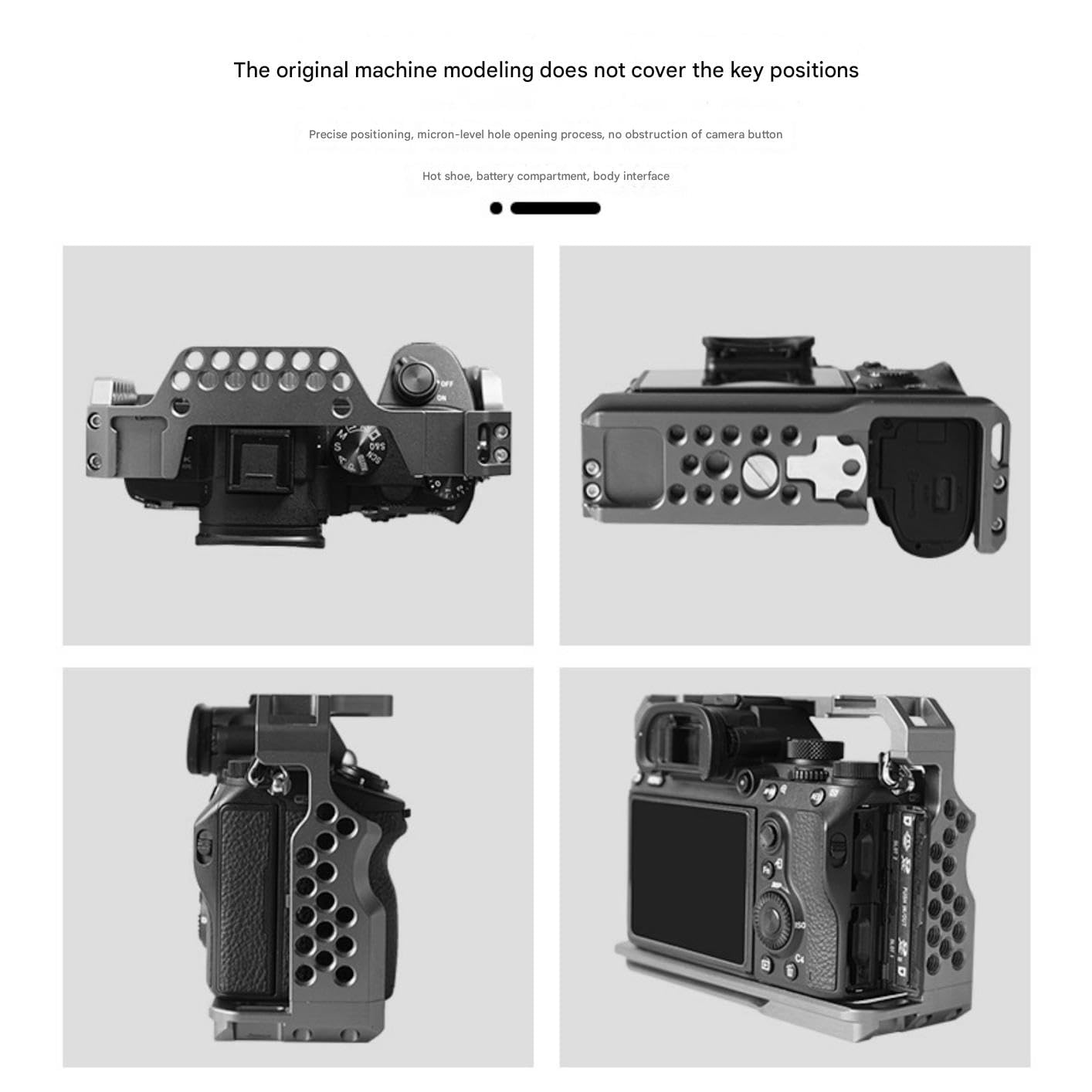 SONYミラーレスα7Ⅱ／カメラケージ【メーカー保証あり】 Amazon.co.jp: Shootvilla カメラケージ 木製サポート 上部ハンドル