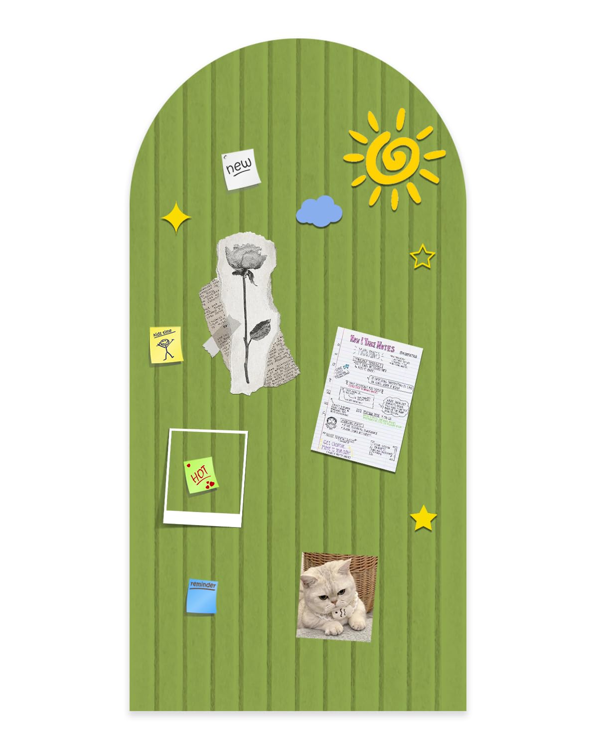 Składana tablica korkowa 120x60cm, grubość filcu 0,9cm, tablica do sypialni dziecięcej z klejem i zapięciem rzepowym, dekoracyjna tablica na obrazy i notatki, okrągłe krawędzie paneli ściennych do