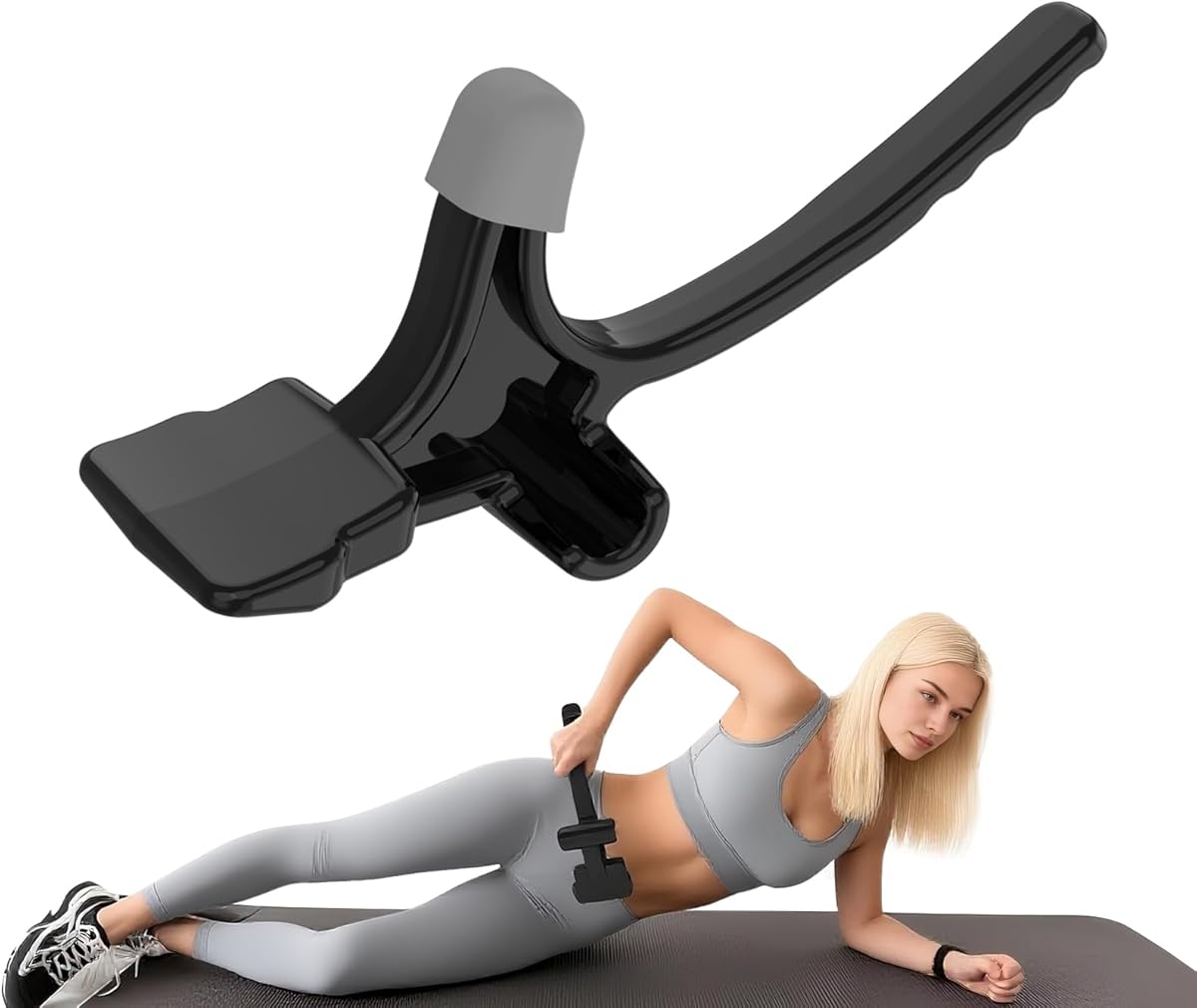 Psoas Release Tool-Hip Hook Psoas Muscle Release Tool Fully Adjustable for Iliacus,Waist Pain Sciatica,Back&Posture Relief,Hip Flexor Release Tool and Trigger Point Massage Tool [Patent Pending]