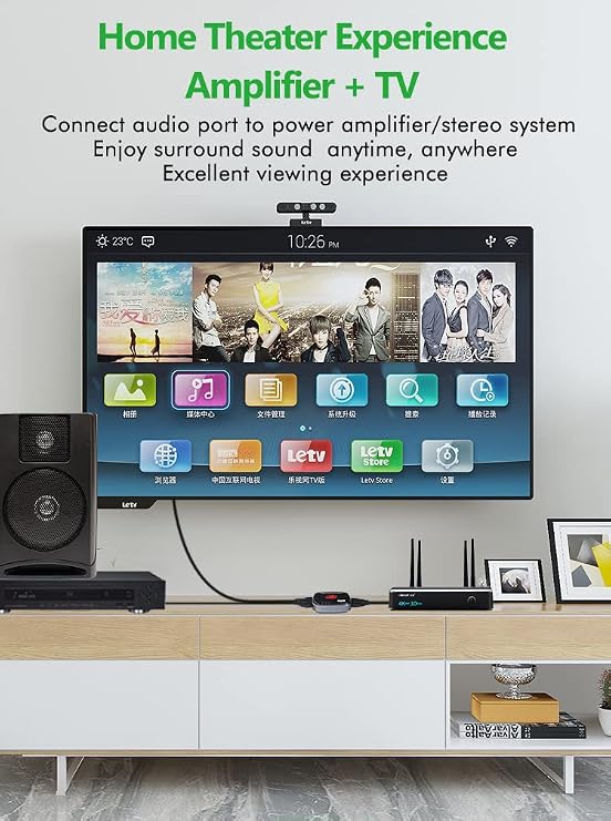 HDMI Audio Extractor 8K 60Hz 4K 120Hz 7.1CH/5.1CH/2CH Stereo Extractor Converter Optical TOSLINK SPDIF + 3.5mm Audio Splitter Adapter (8K)