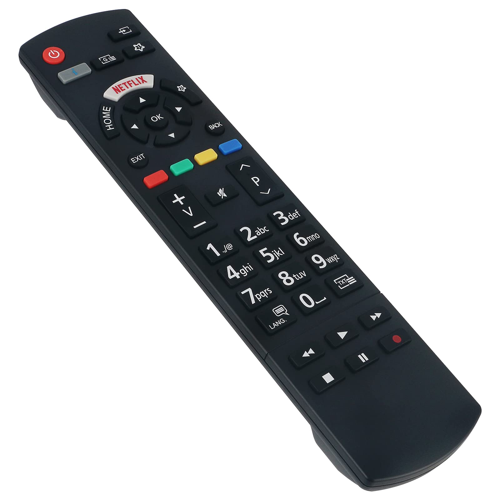 VINABTY RC42128M Replacement Remote Control Fit for Panasonic 55 inch HX580BZ Smart TV TX-43JXW604 TX-50JXW604 TX-55JXW604 TX-65JXW604 TX-65GX565 TX-24CS350E TX-43GS350E TX-43GX550E TX-43GX555E