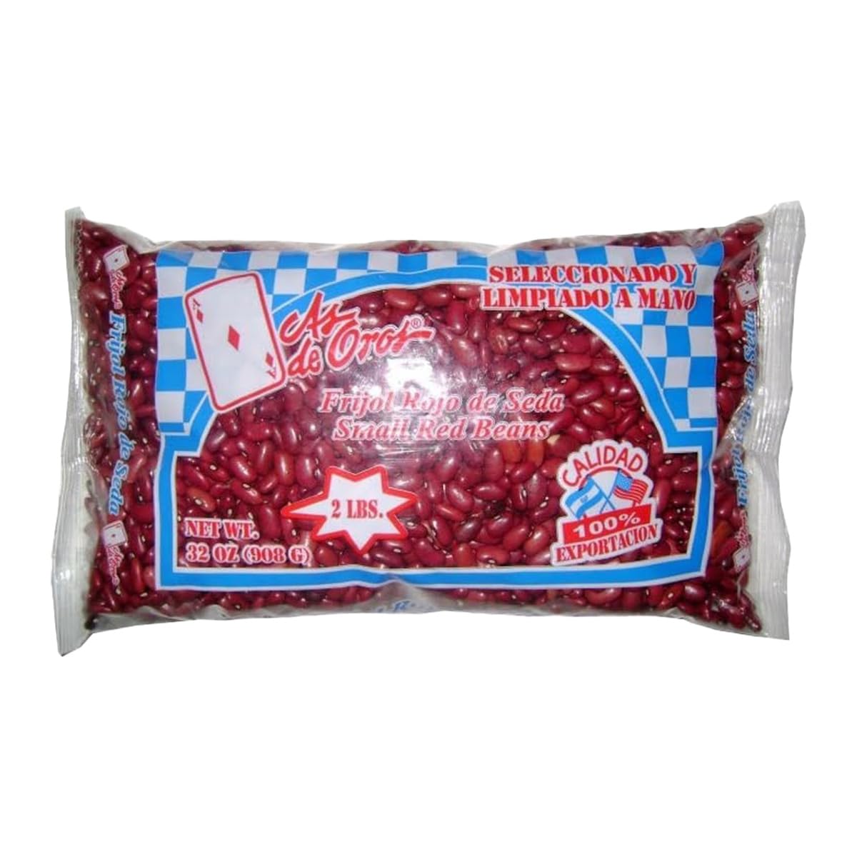 As de Oros - Frijol Rojo de Seda - Alubia Roja - Producto de Nicaragua - 900 Gramos