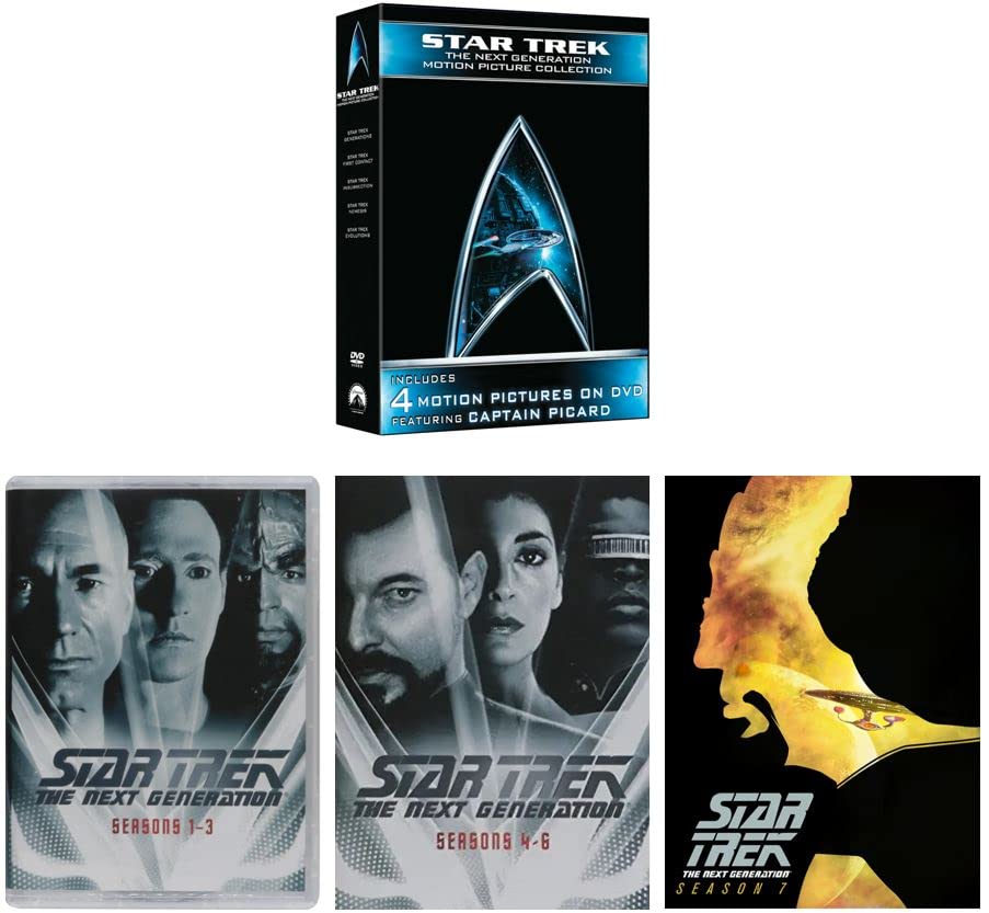 Star Trek: The Next Generation: The Ultimate DVD Collection - The Complete Series (Seasons 1, 2, 3, 4, 5, 6 & 7) and the Next Generation Movie Collection (VII: Generations / VIII: First Contact / IX: