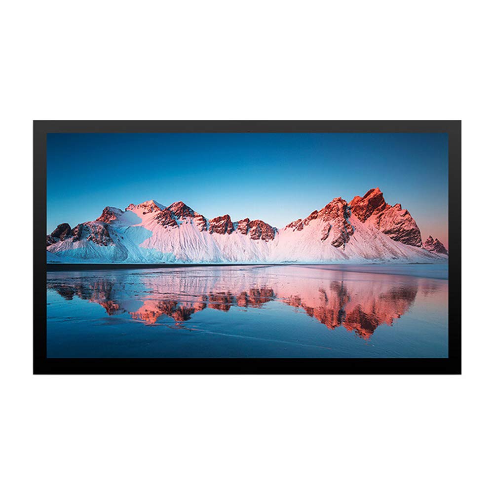 Pantalla Proyector 72 Pulgadas 4K para Evitar Reflejos en Pared y Exterior