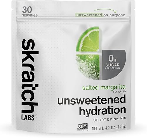 Miniatura 9 de Skratch Labs - Mezcla de bebidas para hidratación deportiva sin azúcar | Potenciador de electrolitos | Sabor limón + lima - 20 porciones | Sin OMG,