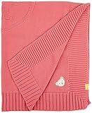 Steiff Baby-Mädchen Halstuch 2er Pack Decke Strick, Rapture Rose, One Size