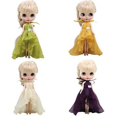 Amazon Rakulifey ブライス用服 ネオブライス人形ドレス ワンピース 1 6ドール用衣装 4色 グーリン フィギュア ドール 通販 Amazon Rakulifey ブライス用服 ネオブライス人形ドレス ワンピース 1 6ドール用衣装 4色 グーリン フィギュア ドール 通販