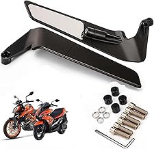 Naked Bike Mirrors Rear View Handle Wing Mirror Classic Hunter Meteor 350 Himalayan Guerrilla 450 Scram 411 Interceptor Continental GT 650 Duke 125 200 250 390 Pulsar NS 160 200 400 Dominar 250 400