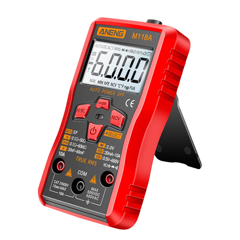 M118A high Precision Automatic Range multimeter Multifunctional Small Electrician Instrumentation Digital Word multimeter + Multifunctional Combination line (B0BR9X69VT) Amazon Price History, Amazon Price Tracker