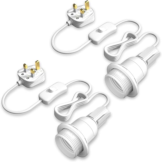 Luxvista Bottle Lamp Kit E27 Edison Screw Bottle Lamp Holder, Bottle