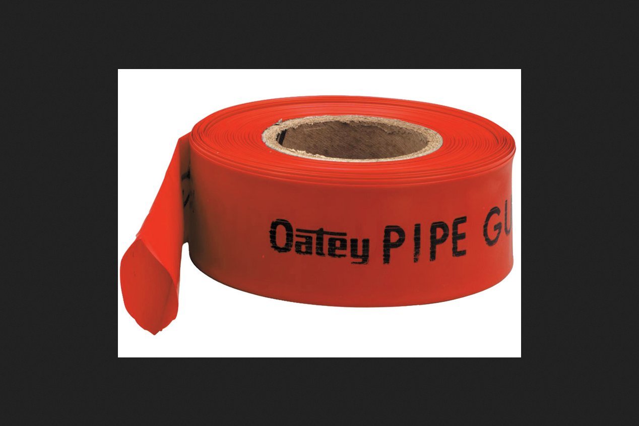 TAPE PIPE GUARD 200' RED200