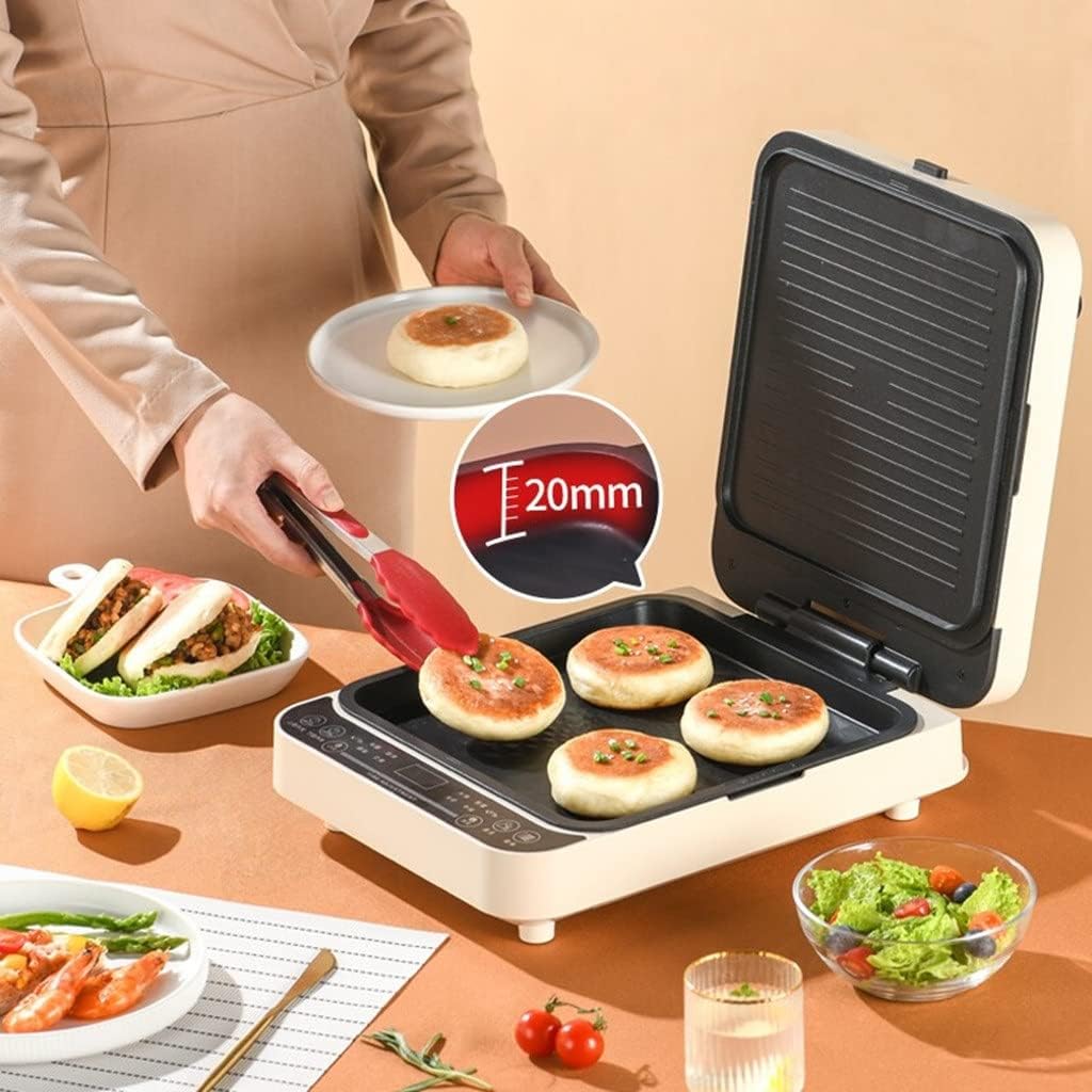 Electric Baking Pan 2-sided Heating Removable Washable Grilling Machine Adjustable Temperature Pancake Maker