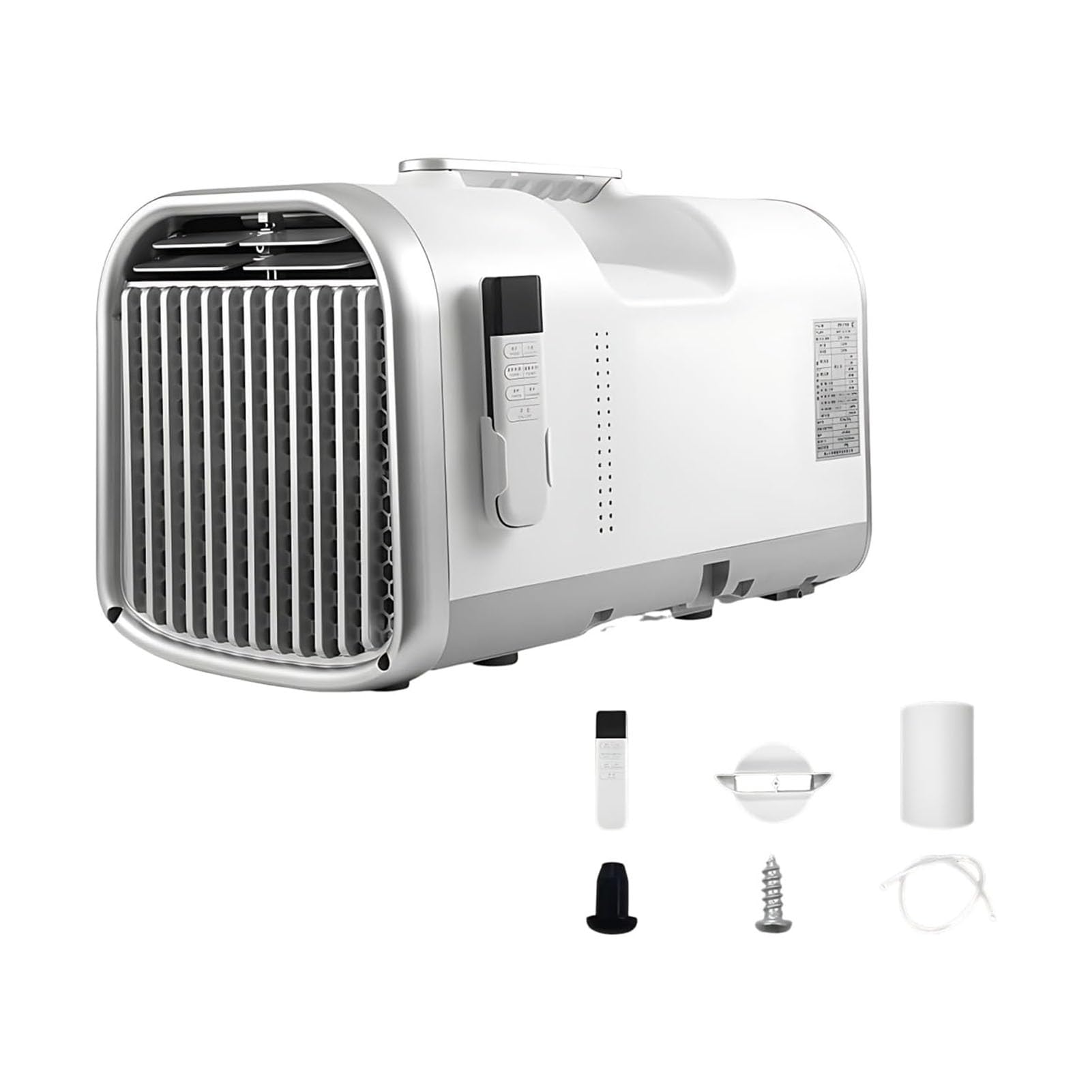 SenhE Fast Cooling Air Conditioners Dehumidifier, Portable Outdoor Air Conditioner, 42dB Low Noise 3 Speed, 305x275x500mm Size for Camping Tents Rvs Caravans