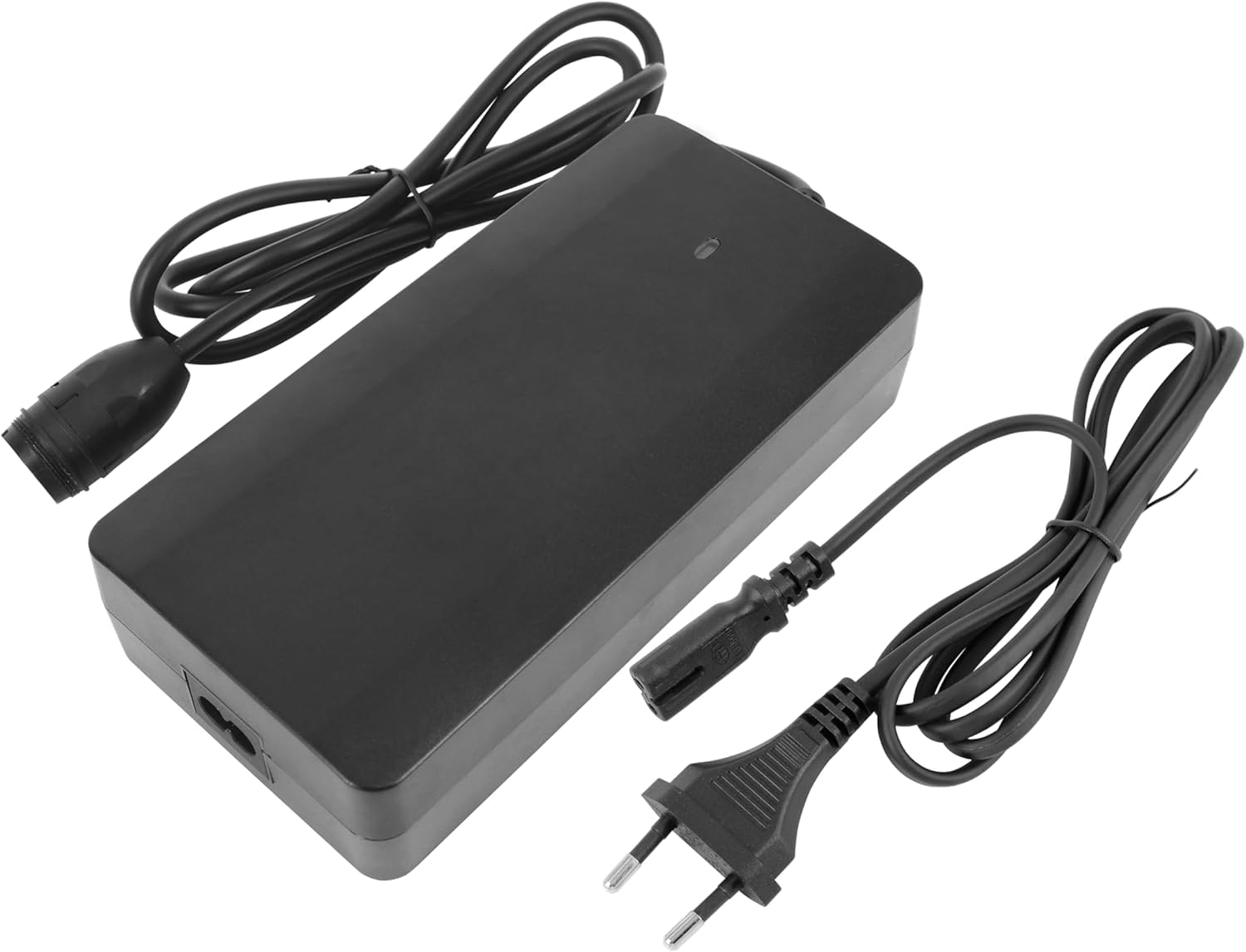 PowerSmart 42V 4A Ladegerät für 36V Akkus von Rotwild, BMZ, Impulse, Brose, mit 6-Polige Rosenberger-Anschluss