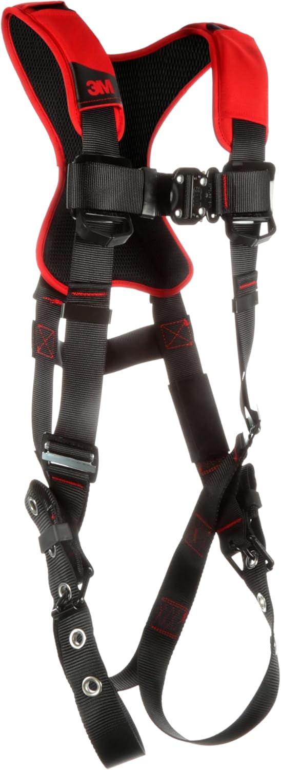 3M Protecta P200 Comfort Vest Safety Harness 1161421M, Medium/Large, Fall Protection