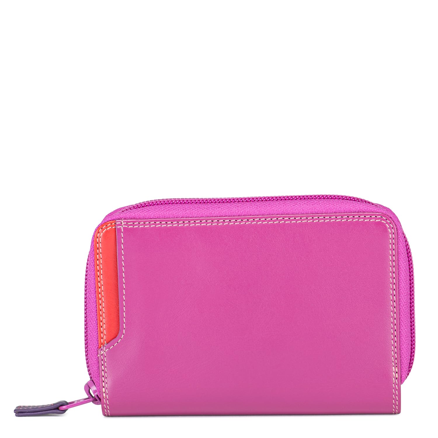 mywalit Unisex's Medium Zip Around Wallet, Sangria Multi, 93 PULGADAS