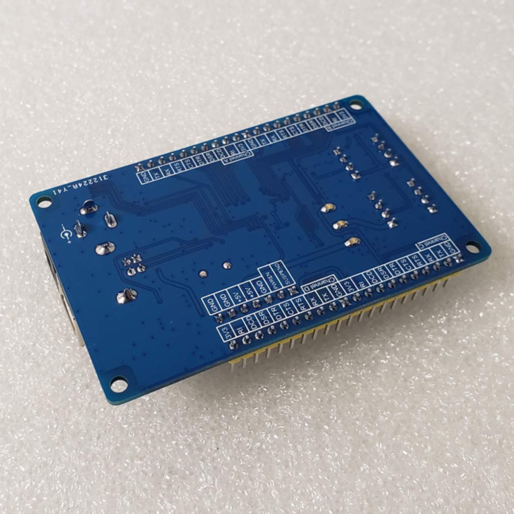 Adaptador TTL de 4 puertos USB a placa de desarrollo de convertidor serie con USB FTDI original UART FT4232HL