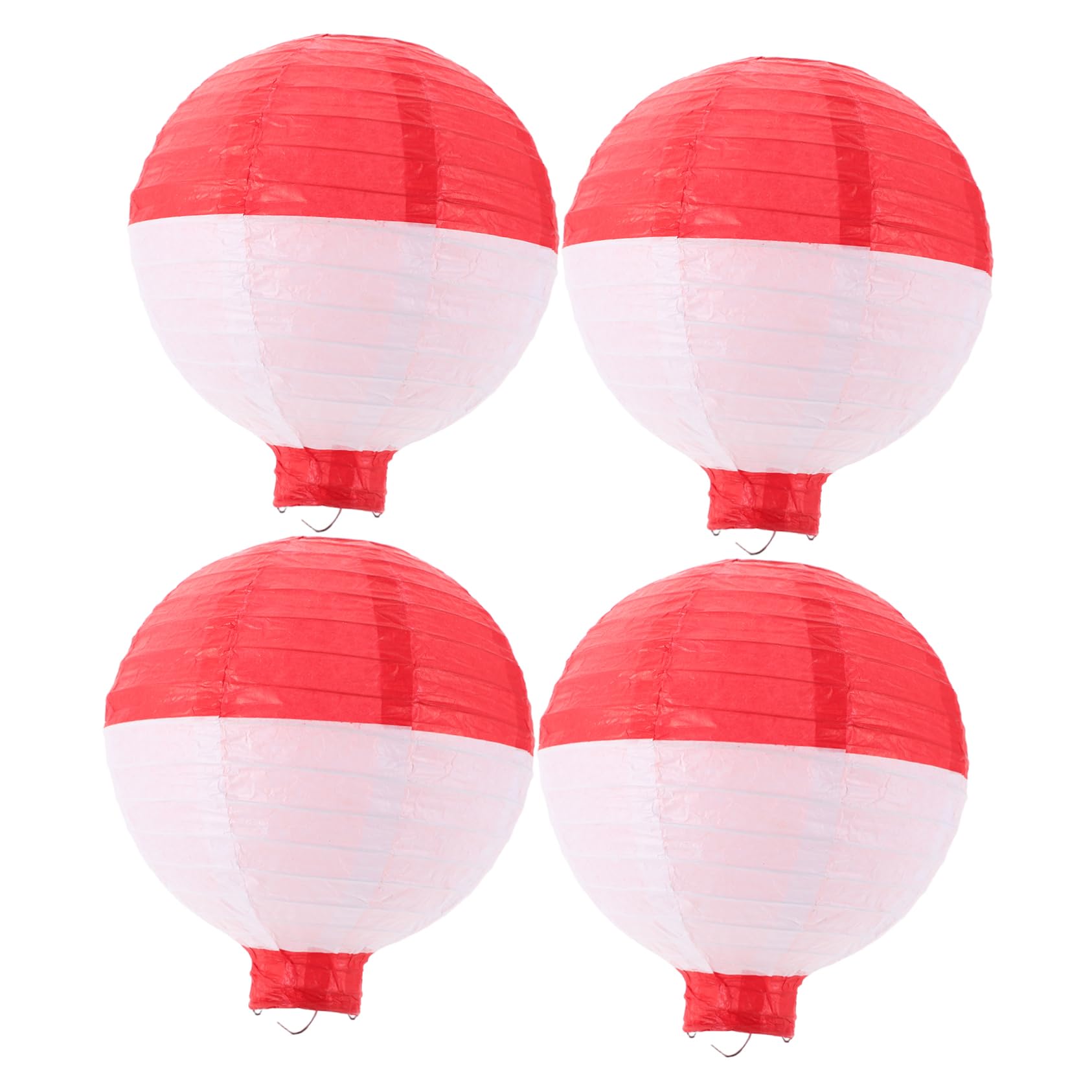Zerodeko 4pcs Ocean Themed Paper Lanterns Sturdy Hanging Lamp Shades for Birthday Party Decorations Nautical Sea Party Supplies Easy Setup Multi Occasion Use Festive Ambiance