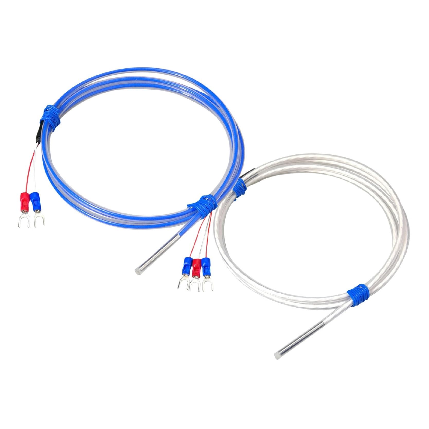 Tipo K cable 0-200°C -50-200°C del teflón sensor de temperatura la sonda termopar Pt100(Pt100-4m)