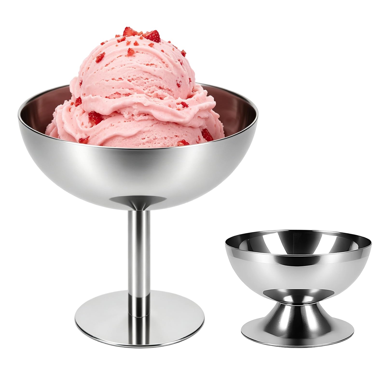 Coupes à dessert pour sundae et cocktail : lot réutilisable pour vos soirées