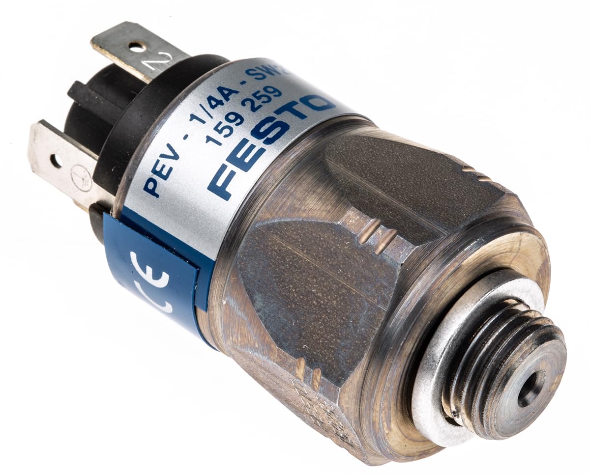 Festo PEV Relativdruck Druckschalter, 250V, 1 bar → 10 bar
