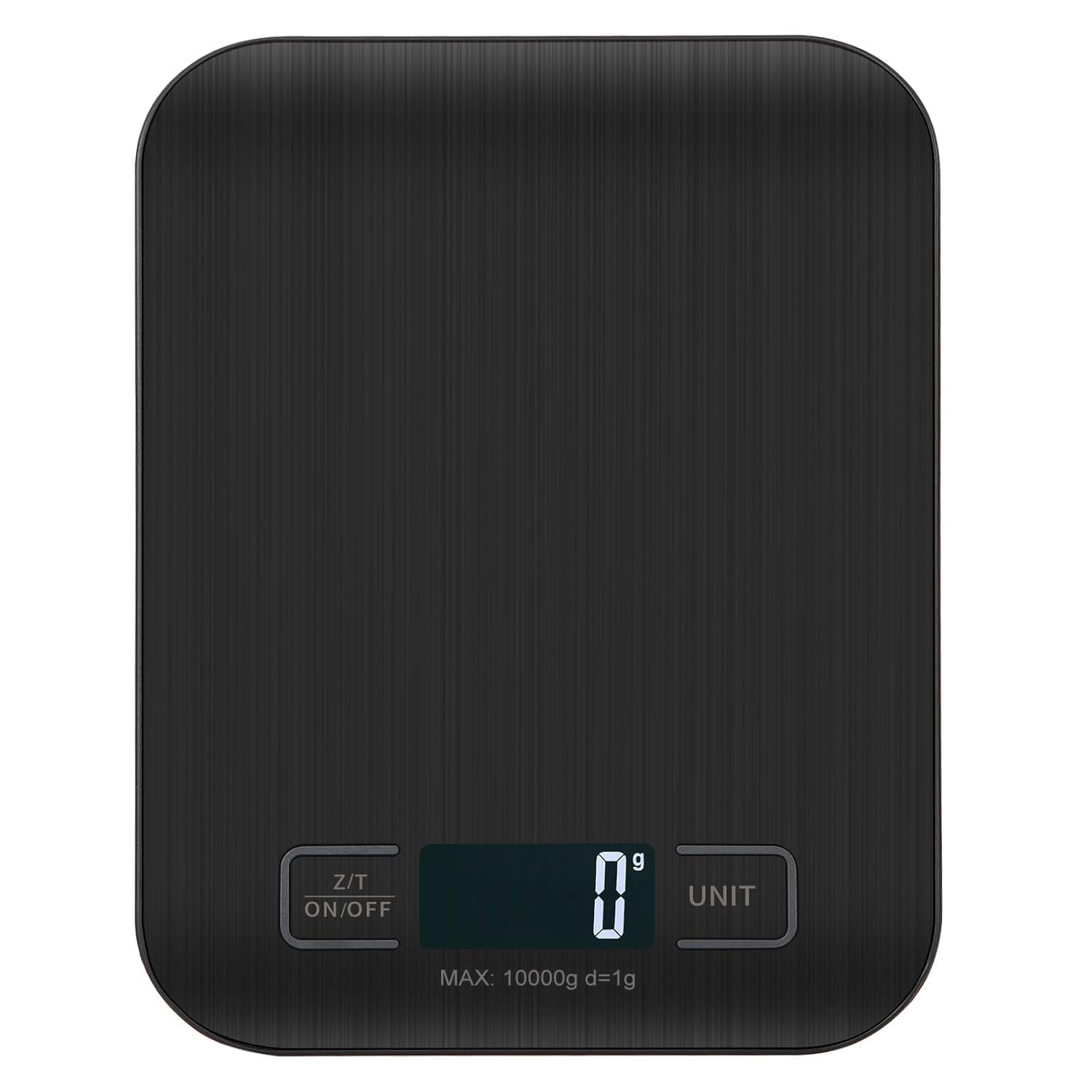 Imagen del producto: Báscula de cocina ultrafina 10 kg de acero inoxidable, con tara