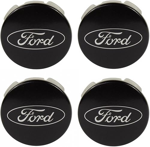 Miniatura 6 de 2015-2023 Ford Mustang Shelby GT350 OEM Tapa central de cubo de rueda negra FR3Z-1003-A (2)