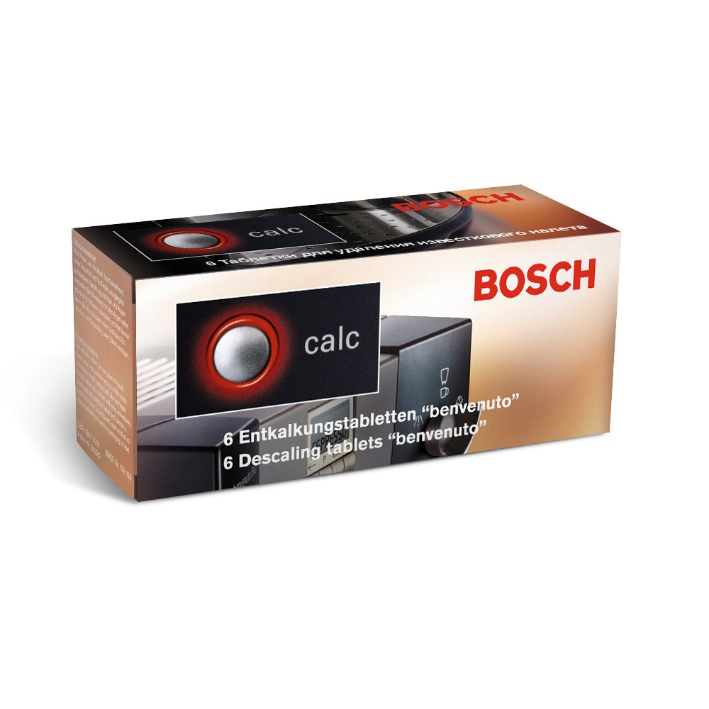 Bosch TCZ6002 Lot De 3 Tablettes De Nettoyage Pour Machines à Café Automatiques TCA 5, TCA 6, TCA 7, TCC 7, TES 70
