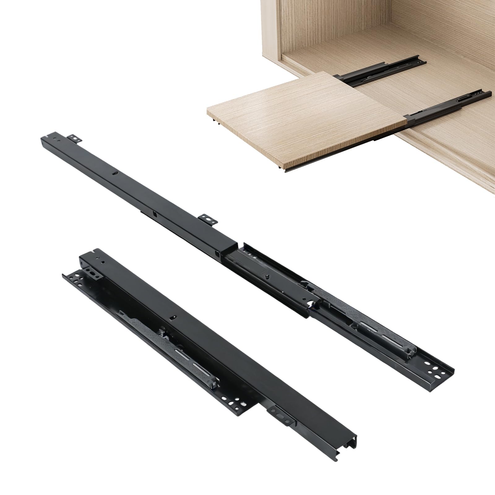 Photo 1 of Copgge Undermount Drawer Slide - Bottom Mount, Soft Close, Full Extension