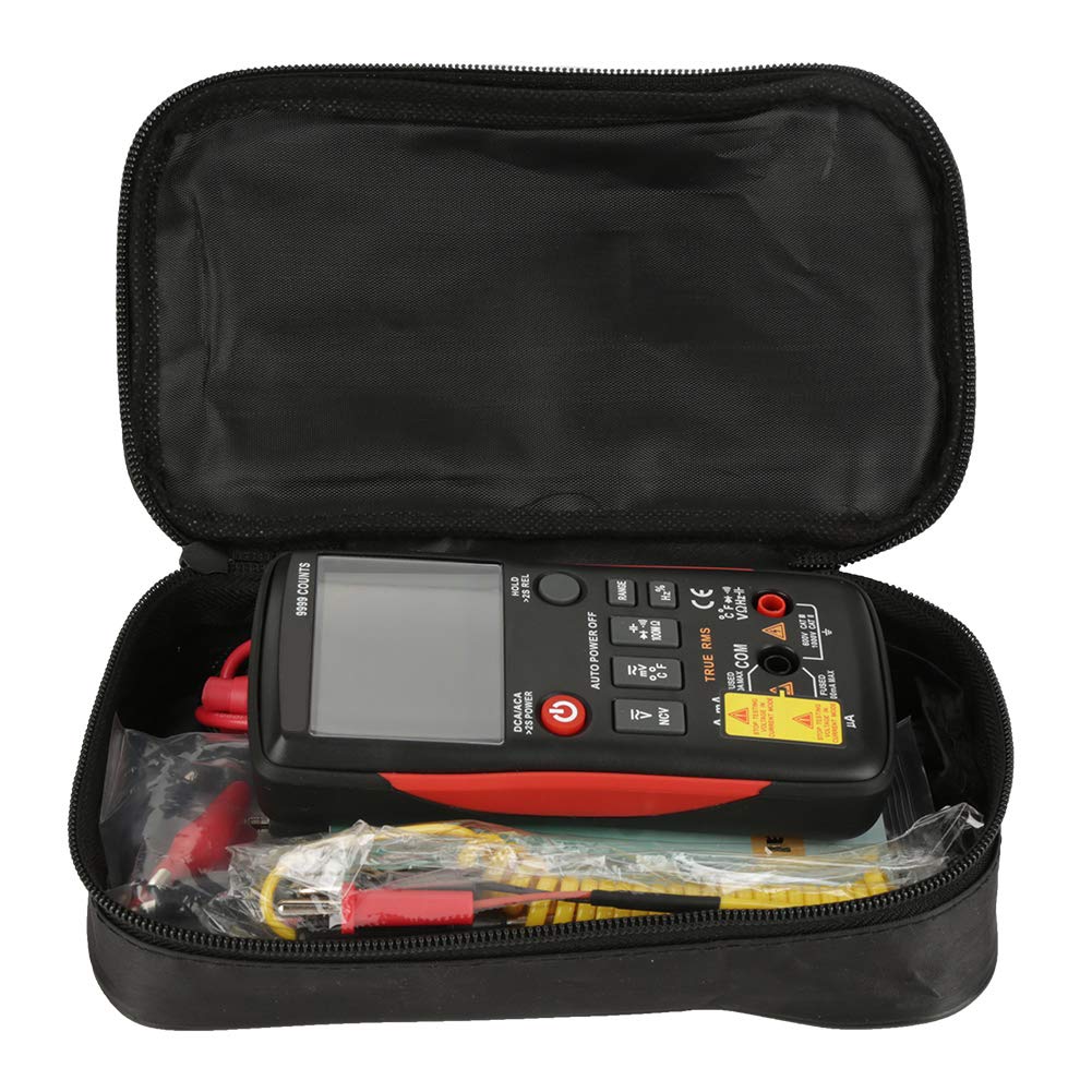 Q1 True-RMS Digital Digital Multimeter, Multimeter Multimeter Button 9999 Counts Analog Bar Graph Auto Ranging Measure Voltage