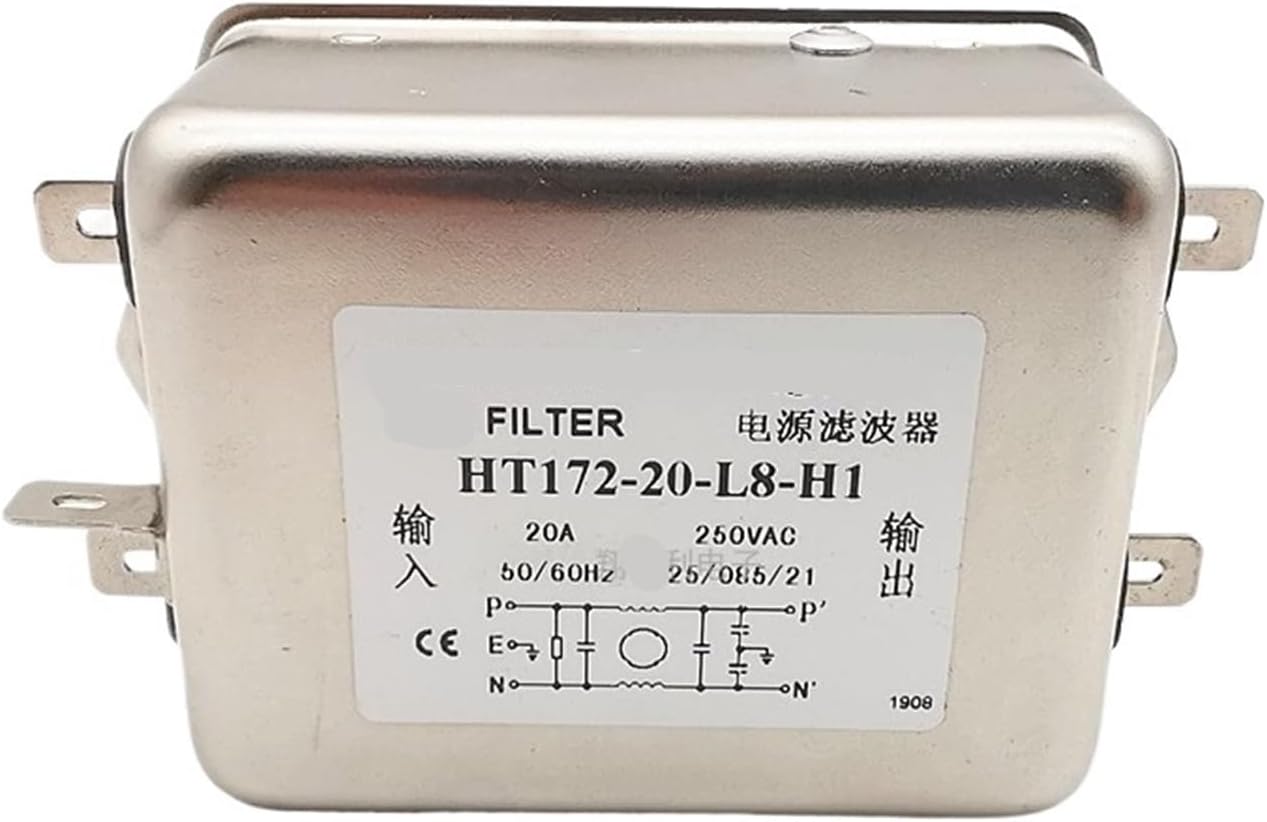 Filter HT172-20-L8-H1 -M4 XAM-20-A4 20A Electromagnetic Anti-Interference(HT172-20 -L8 -H1 20A Soldering Lug)