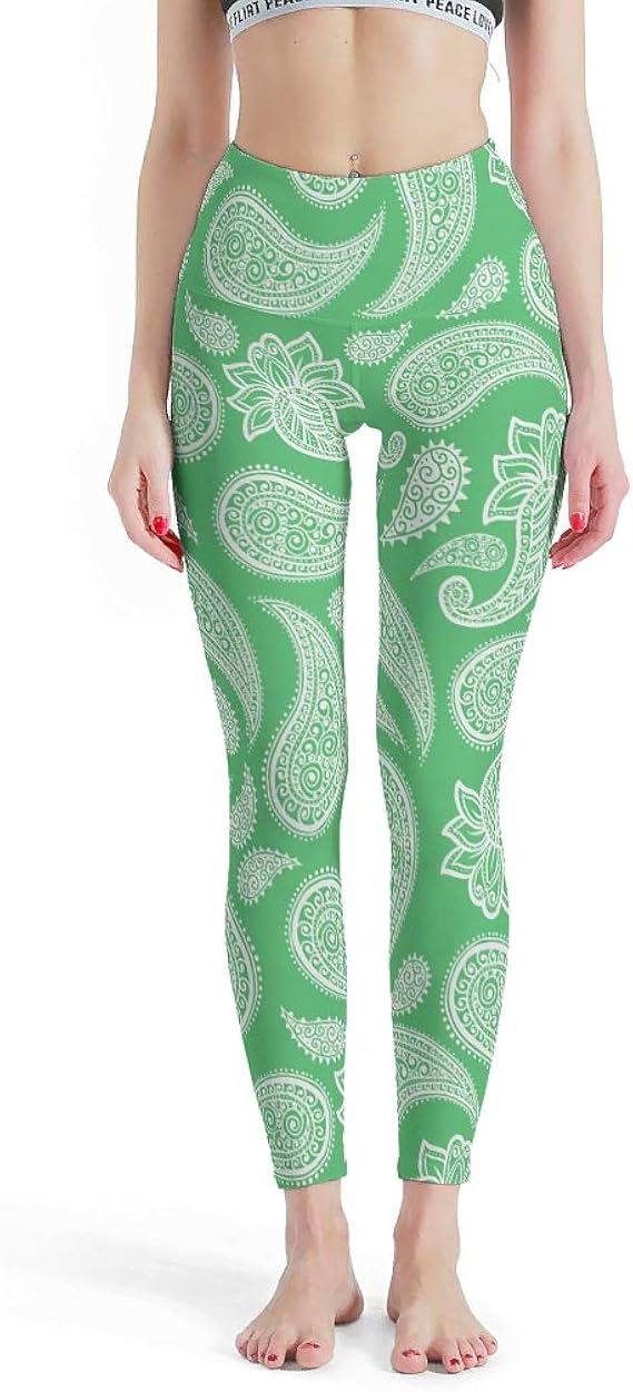 Wecrayon Paisley Women's Yoga Pants 