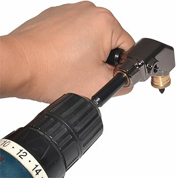 Amazon | 90度直角ドライバー ハンド電動ドリル コーナー装置