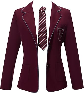 AwwwCos Top Tie Only the Musical Cosplay Costume School Jacket for Women JK Uniform Party Outfit