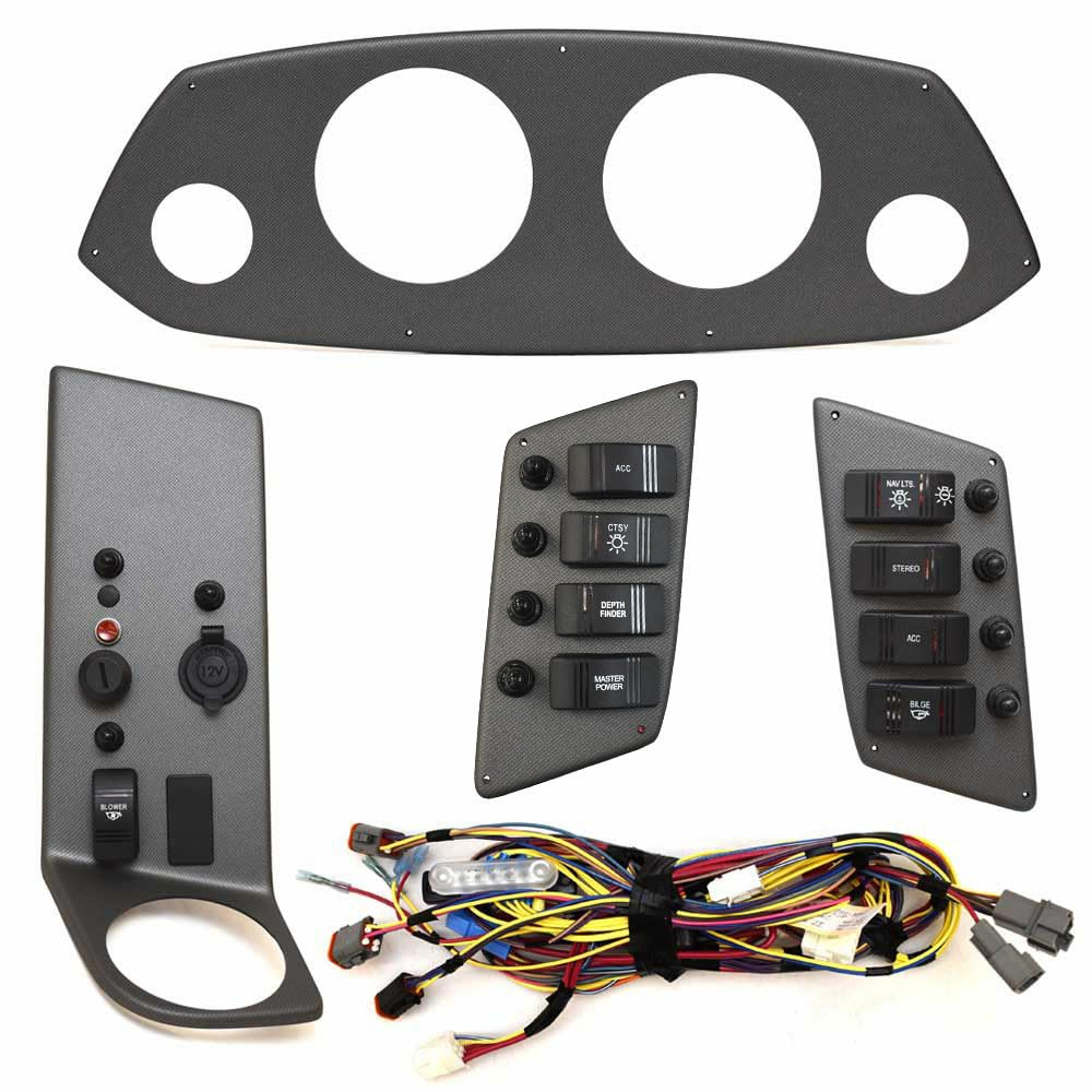 Generic Larson Boat Dash Panel Kit 5766677 | LXH 189 IO Gray (5PC)