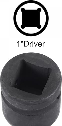 Miniatura 5 de uxcell Zócalo de la broca hexagonal del impacto de 55.8 ft m, 1" impulsión 321.5 ft m longitud CR-MO tamaños métricos de acero