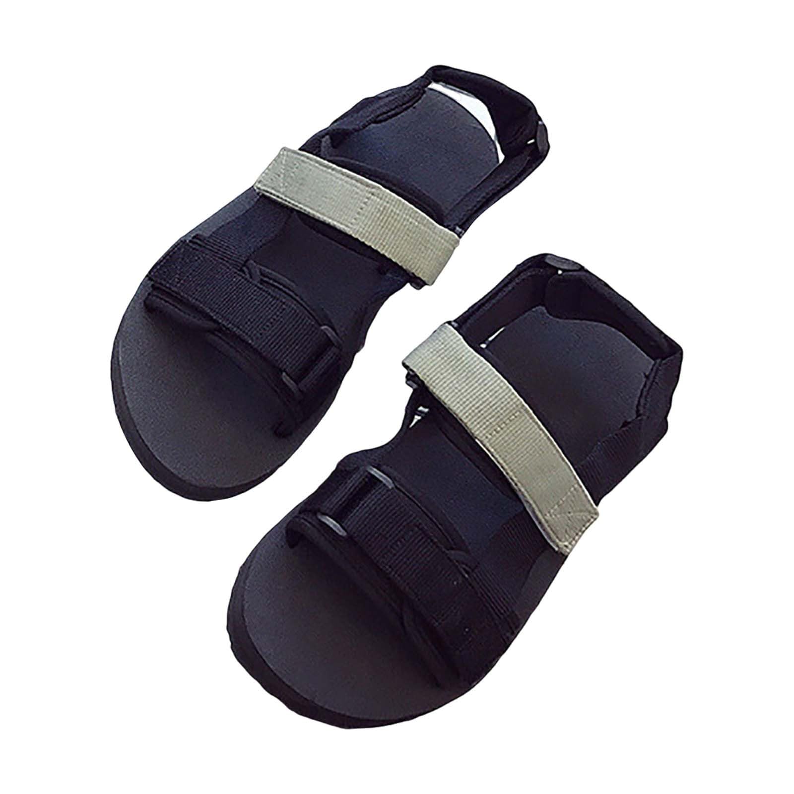 GenericMen's Thong Sandals Wide Men's Sandals Sports Summer Beach Slippers  Sliding Outdoor Remote Slippers Sandals New Men Leather Sandals