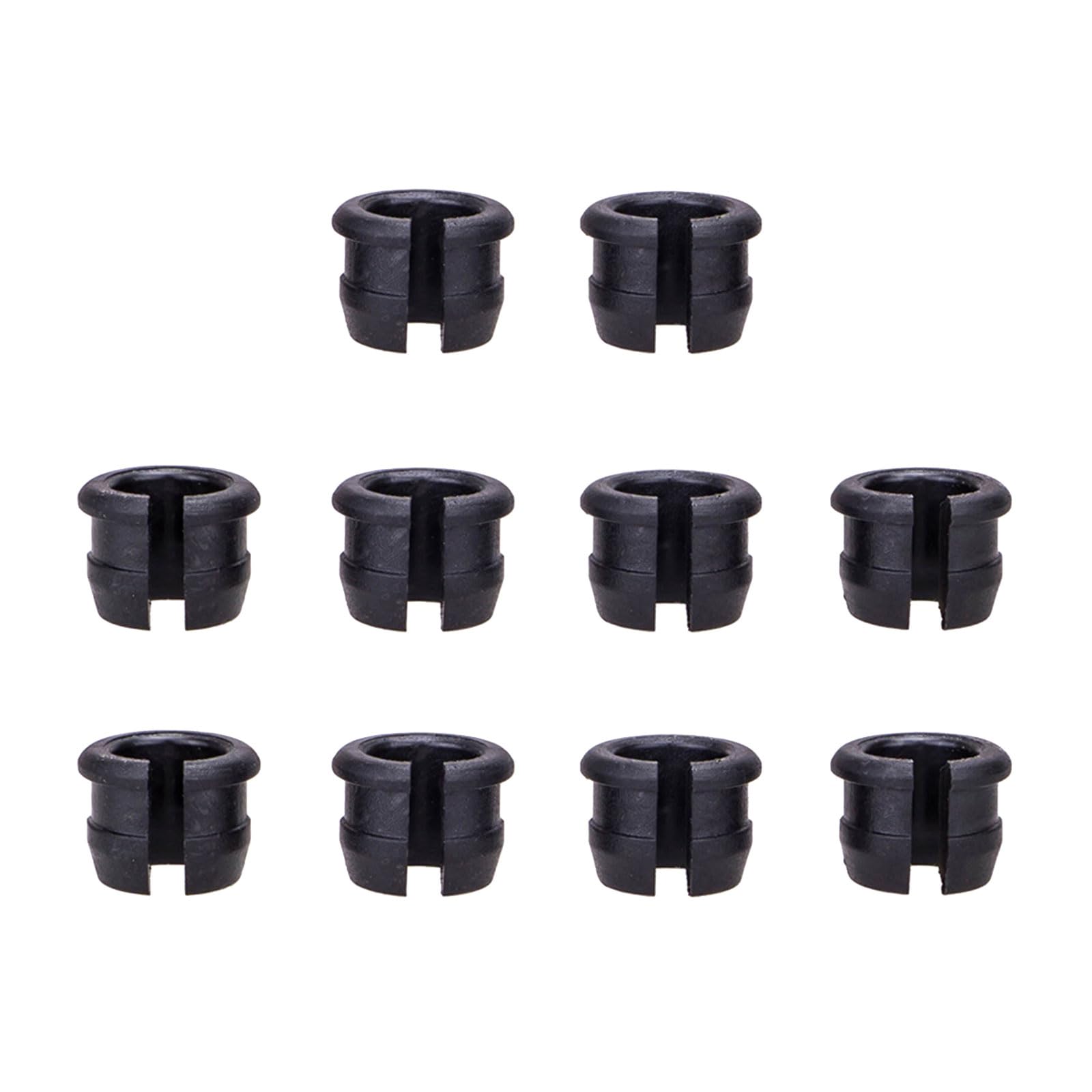 10pack Plastics Bike Valves Converter Portables Inner Tubes Adapter Rubber for Enhancing Cycling Experiences