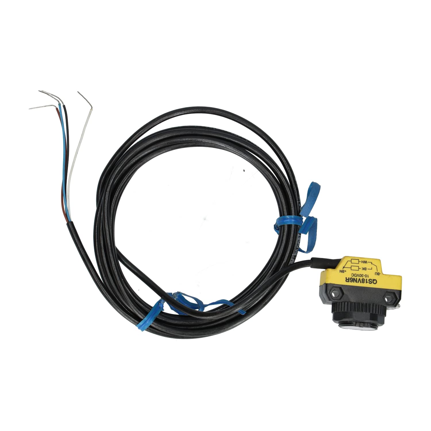 Banner Engineering QS18VN6R Sensor; Photoelectric; Receiver; Infared; Range 20 m; NPN