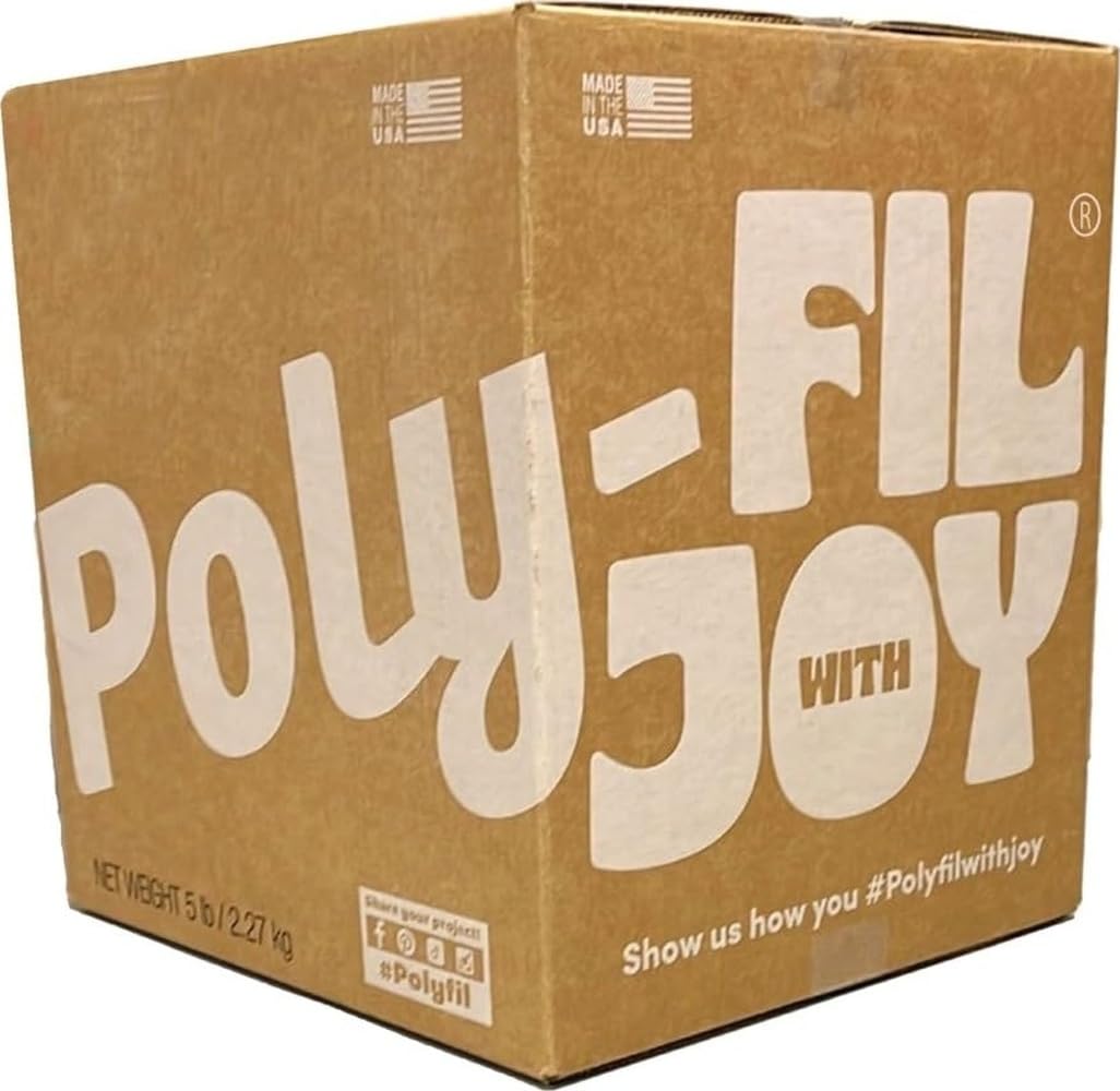 Photo 1 of Poly-Fil Machine Washable, Smooth Consistency, for Toys, Dolls, Cloud Decor, Craft Projects