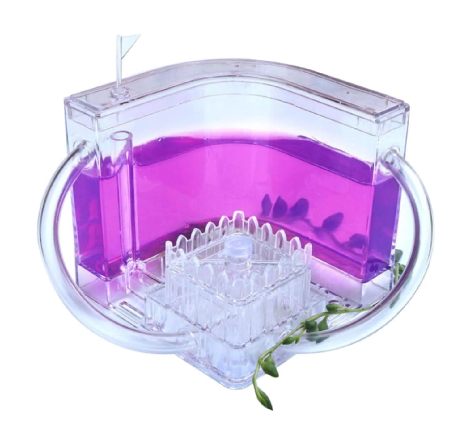 Gniazdo Mrówek,Terrarium Zestaw Do Obserwacji Zamku Mrówek Farma Mrówek Półprzezroczysty Żel Zestaw Do Hodowli Mrówek Gniazdo Mrówek Farma Mrówek Nauka Mrowisko(Purple)